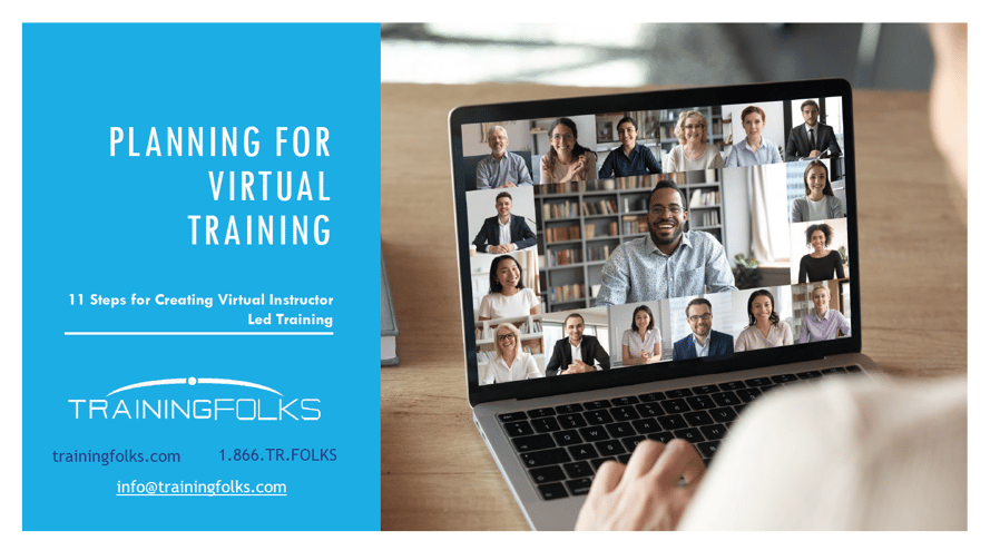 Why Every Virtual Training Session Needs a Virtual Training Producer